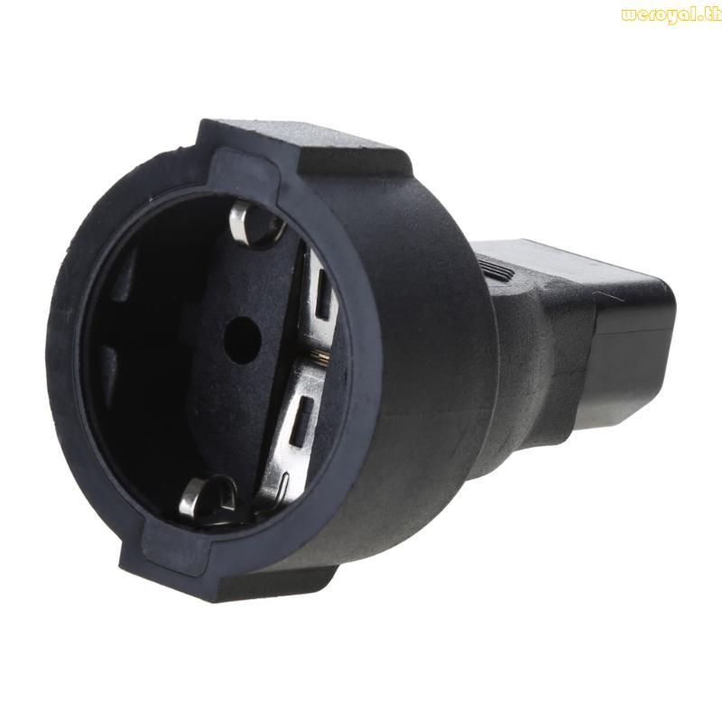 Weroyal WA-0140 UPS PDU Power Lead IEC 320 C14 ถึง CEE 7 7 7 อะแดปเตอร์หญิงยุโรป