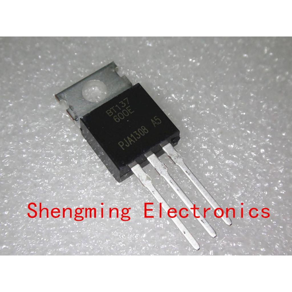 10PCS BT137-600E BT137 TO-220 ทรานซิสเตอร์