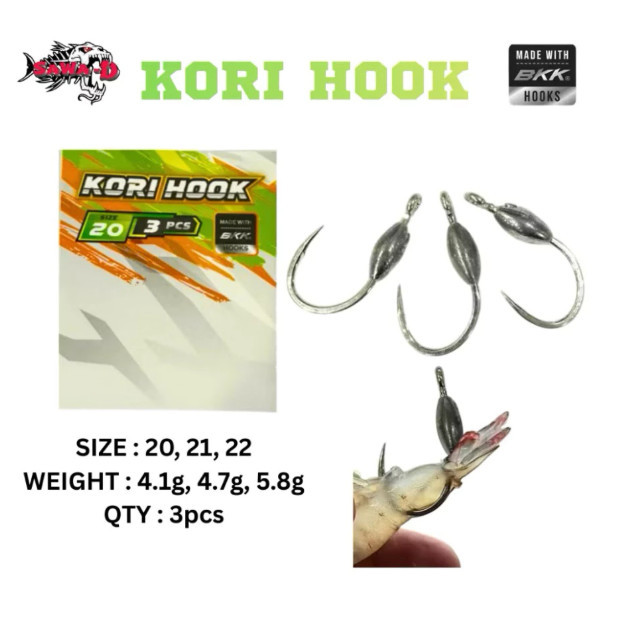 SAWA-D KORI SINKER FISHING HOOK BKK