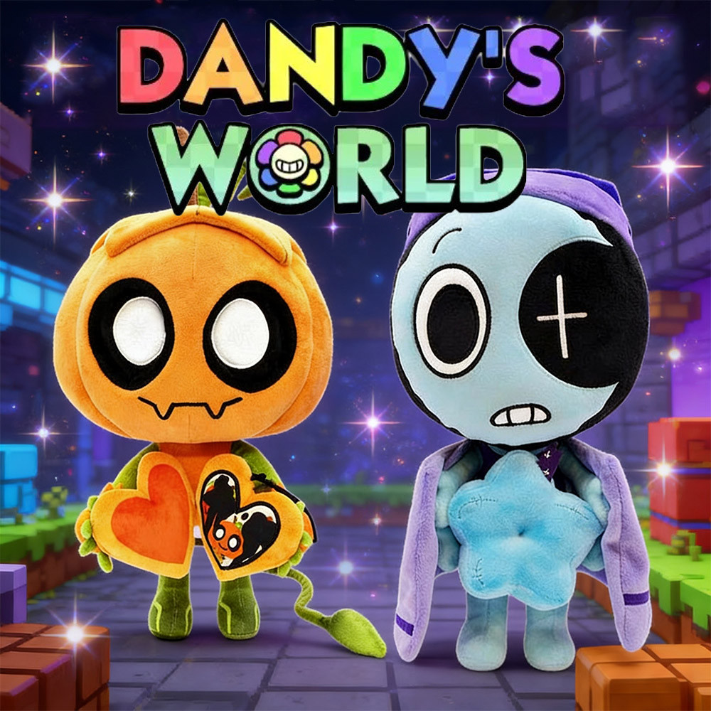 โลกของ Dandy Rebecca Eclipse ตุ๊กตาผ้ากํามะหยี่ Gourdy ของเล่นตุ๊กตาการ์ตูนหมอนยัดไส้ของเล่นโซฟาหมอนห้องตกแต่ง