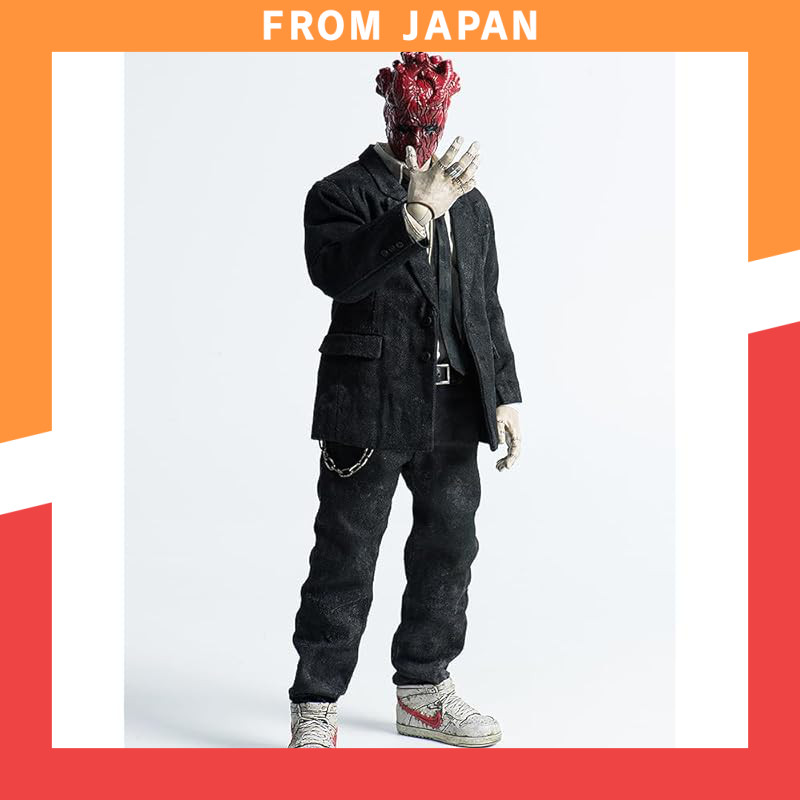 Threezero Dorohedoro 1/6 Scale Kaiman Figure - Pre-painted Articulated ABS, PVC & POM with Fabric Ou