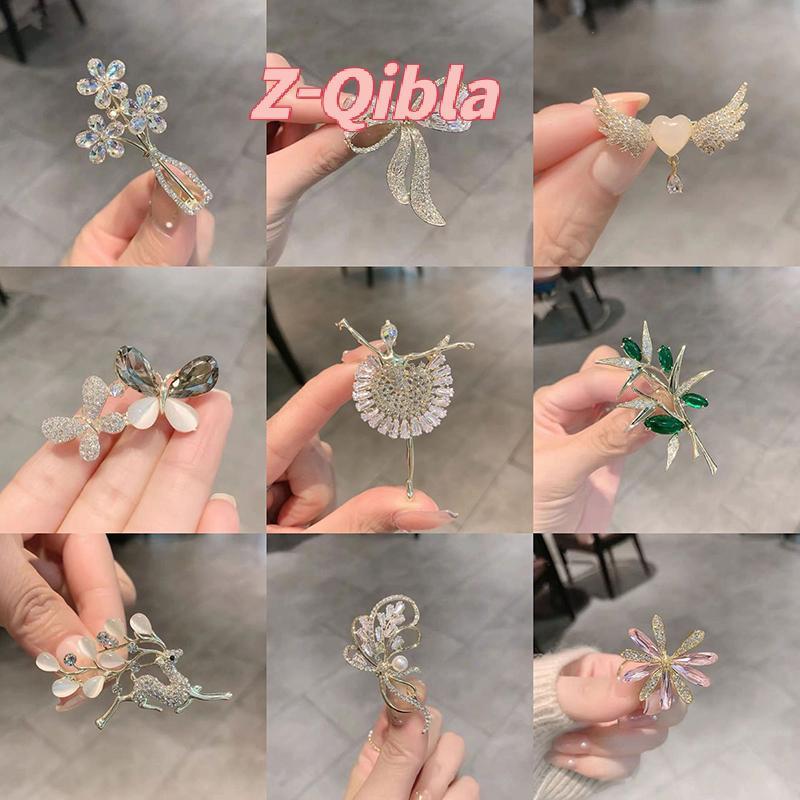 [Z-Qibla-t] เข็มกลัดแฟชั่นหรูหรา สร้อยคอและอุปกรณ์เสริมสำหรับเสื้อผ้า