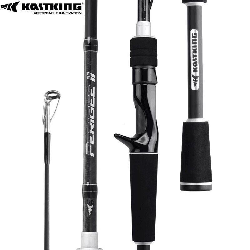 คันเบ็ด KastKing Perigee II - คู่มือสายแหวน LS, การหล่อคาร์บอนไฟเบอร์ 24 ตันและคันเบ็ด - สองชิ้น LUM