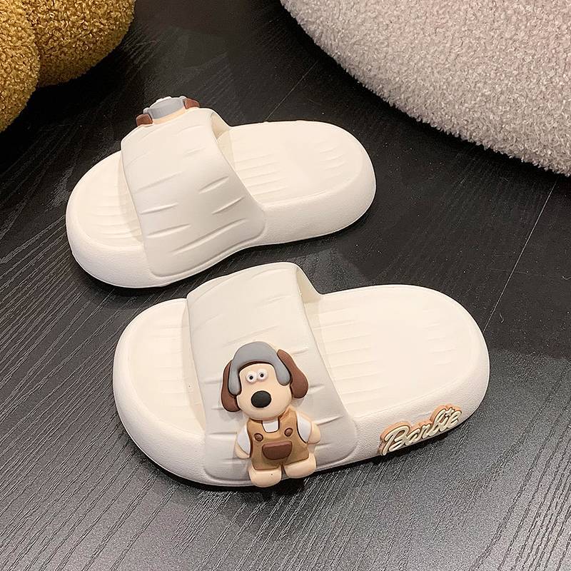 Children's Slippers Boys' Summer New Interior Home Girls' Non-Slip Bathroom Bathroom Slippers Baby B