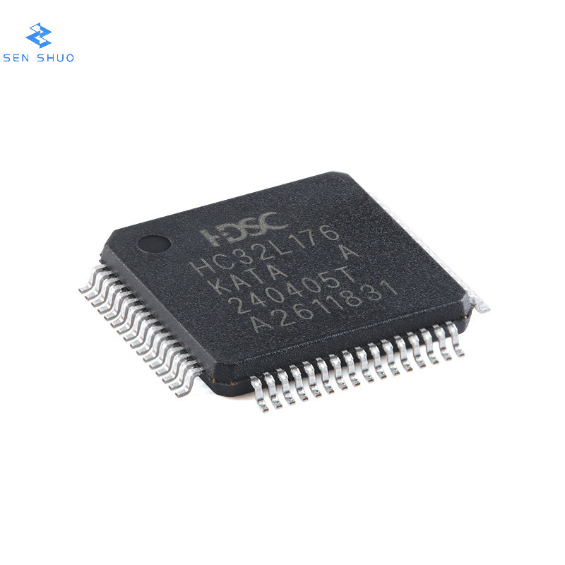 ของแท้ 100% HC32L176KATA-LQFP64LQFP-64ARM Cortex-M0 32-Bit Microcontroller-MCU Chip