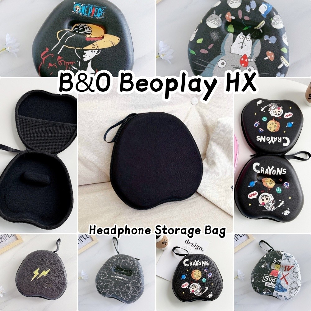 สต็อกพร้อม! สําหรับ B&O Beoplay HX เคสหูฟังลายการ์ตูนสุดเท่ EVA แผ่นรองหูฟังปลอกกล่องกระเป๋าเก็บชุดห