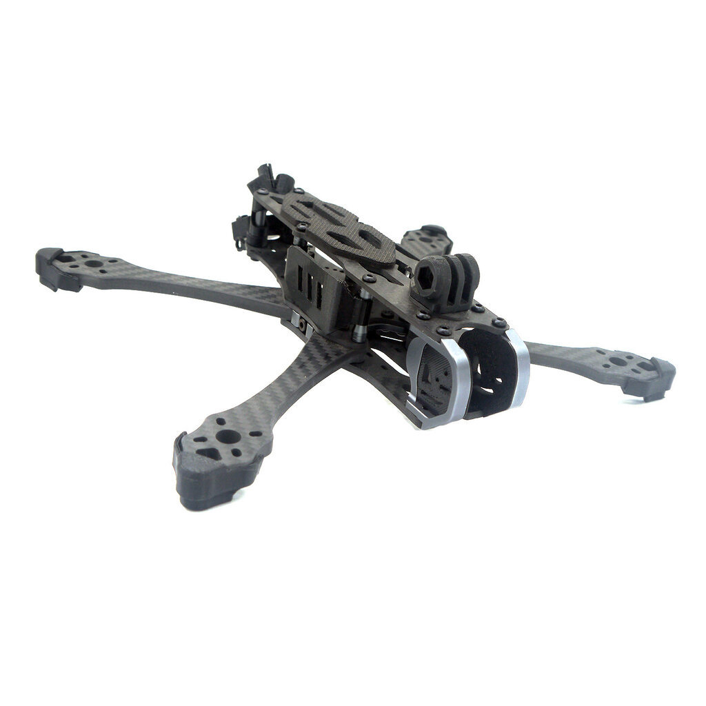 [57] 2025 QAV-S 3 เฟรมโดรน FPV 5 นิ้ว ทรง X พับได้ วัสดุ T700 แข็งแรง รองรับ O3 / DJI O4 Pro สายซิ่ง