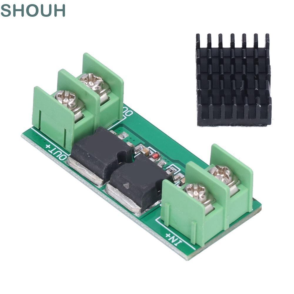 SHOUH Ideal Diode Module, 15A Anti-backflow Panel Anti Reverse Irrigation Ideal Diode, พร้อมฮีทซิงค์