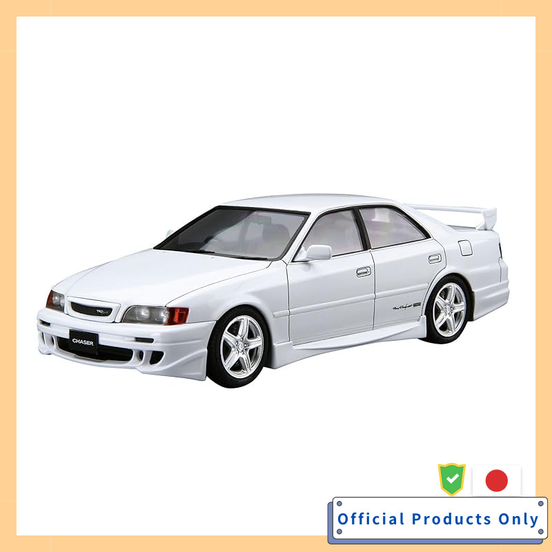 Aoshima Bunka Kyozai 1/24 The Tuned Car Series No.47 Toyota TRD JZX100 Chaser 1998 Plastic Model