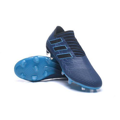 รองเท้าฟุตบอล Adidas Nemeziz Messi 17 360 AGILITY FG สำหรับเด็กและเยาวชนผู้หญิง เหมาะสำหรับการแข่งขั