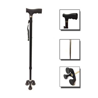 SC ไม้เท้า แข็งแรง ฐานขาแคบ ไม้เท้าผู้สูงอายุ 3 ขา ช่วยพยุง …