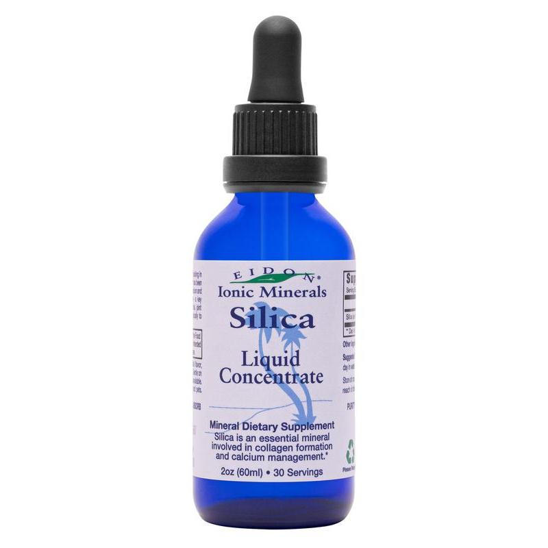 Eden Ion Mineral Liquid Silicone 2oz Concentrate-Gluten-Free, พืชถ่ายโอนพันธุกรรม, ผลิตภัณฑ์นม, เหมา