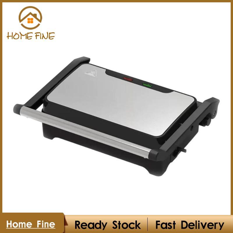 [Katarina_x] Electric Panini Press Compact Sandwich Press for Snacks Cheese Sandwiches