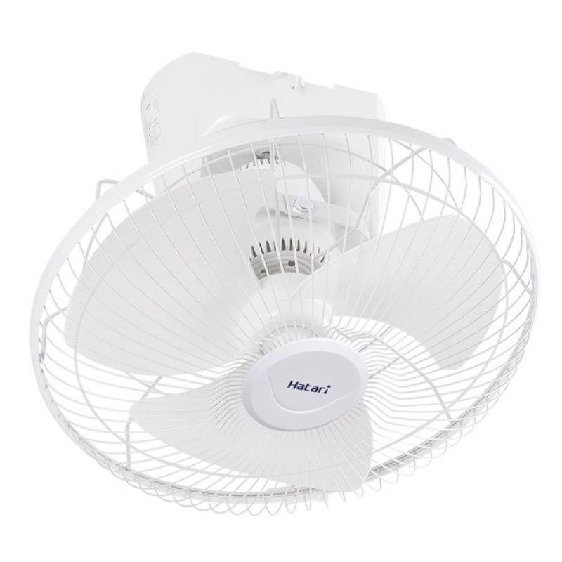 HATARI พัดลมโคจร รุ่น HE-C18M1(S) สีขาว ขนาด 18 นิ้ว