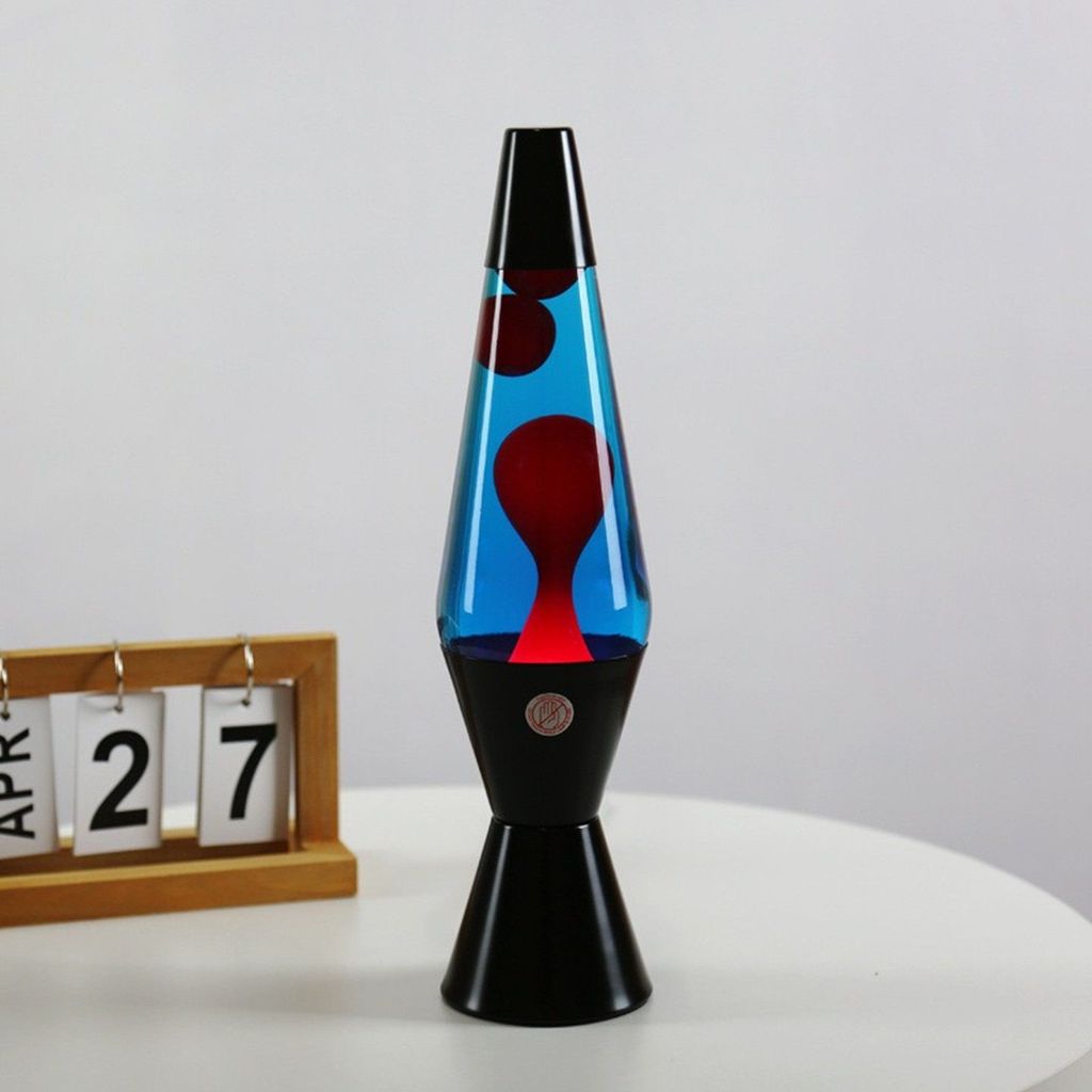 LAVA LAMP Retro LAVA LAMP สไตล์เงียบห้องนอนบรรยากาศ Night Light โคมไฟตั้งโต๊ะตกแต่งโคมไฟลอย