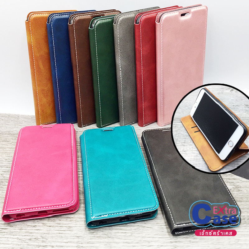 Case เคสหนังเปิด-ปิด รุ่นSamsung A10 A10s A11 M11 A12(5G) A13(4G) A13(5G) A14(5G) A15(5G) A16(5G) มี