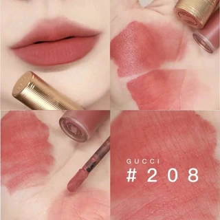 💎COD&แท้🎀ส่งในกรุงเทพฯ Gucci Rouge a levres liquid matte lip colour 6.5 ml #208 #203 #413 #505 #521 #25 #114 #311