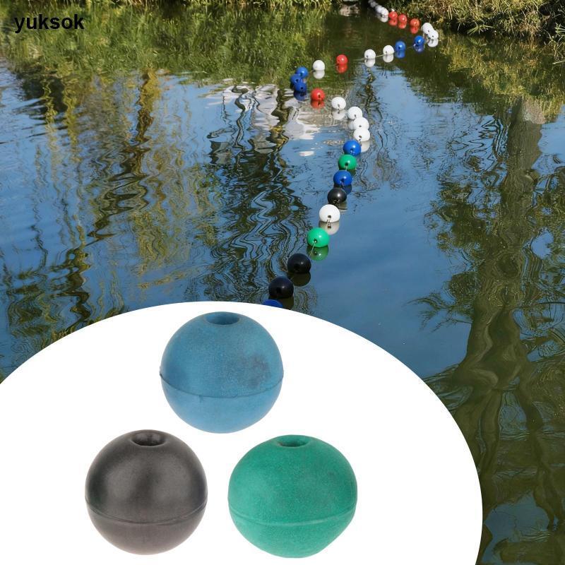 Yuksok เชือกลอยน้ำ Ball Buoy สัญญาณลึกสำหรับว่ายน้ำและตกปลา