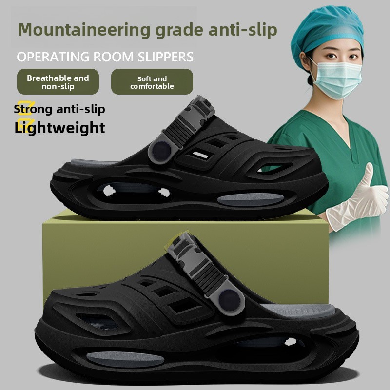 รองเท้าแตะรองเท้าแตะชายหาดกันกลิ่นกันลื่นสําหรับผู้ชาย - รูปที่ 3