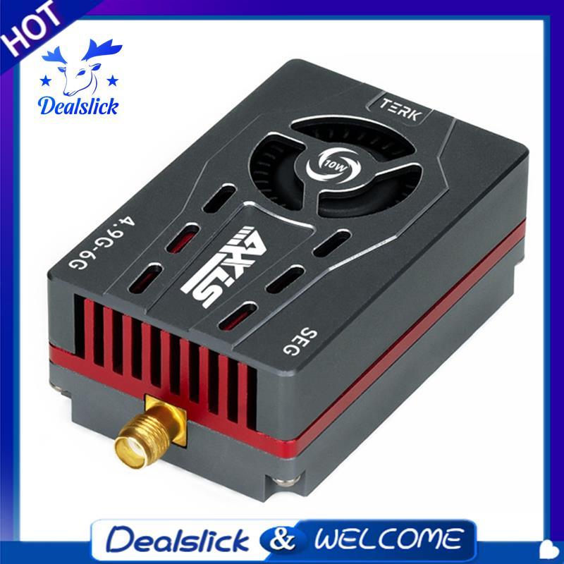 สําหรับ OSD VTX 4.9G-6G 5.8G 10W เครื่องส่งสัญญาณวิดีโอ 80CH สําหรับ FPV Freestyle RC Long Range Dro