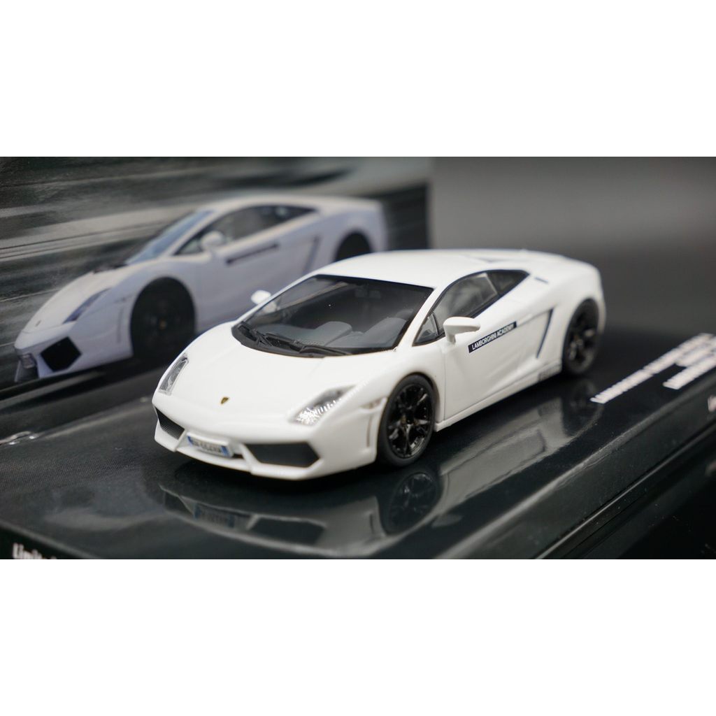 1/43 Mini Chelan Borghini Gallardo LP560-4 Training School Limited Edition ภาพวาดสีขาว Minichamps La