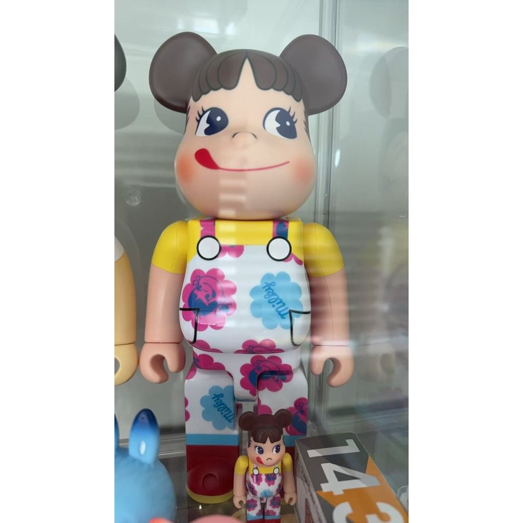 Bearbrick Brick Bearbrick 70th Anniversary Exhibition Limited Milk Girl 400%+100% BE @ RBRICK Buildi