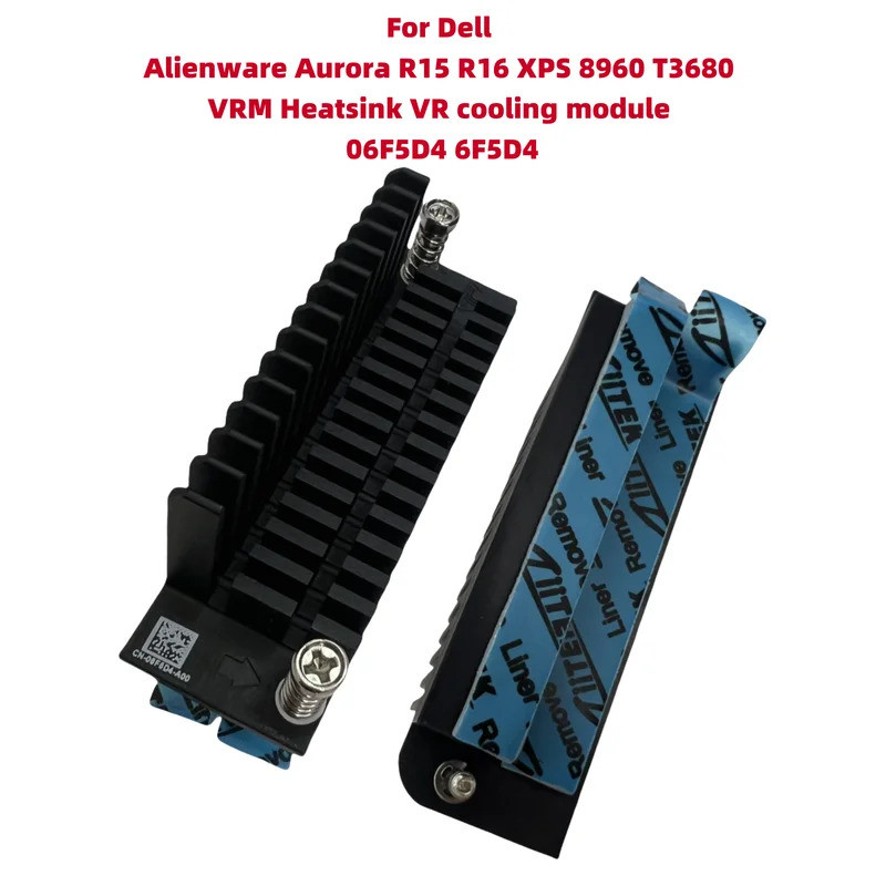 ใหม่สําหรับ Dell Alienware Aurora R15 R16 XPS 8960 T3680 VRM ฮีทซิงค์ VR cooling โมดูล 06F5D4 6F5D4 