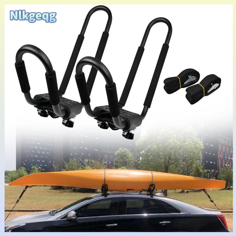 Kayak Roof Rack สำหรับ SUV, Car, และ Truck กับระบบติดตั้งบนหลังคาแบบพิเศษ