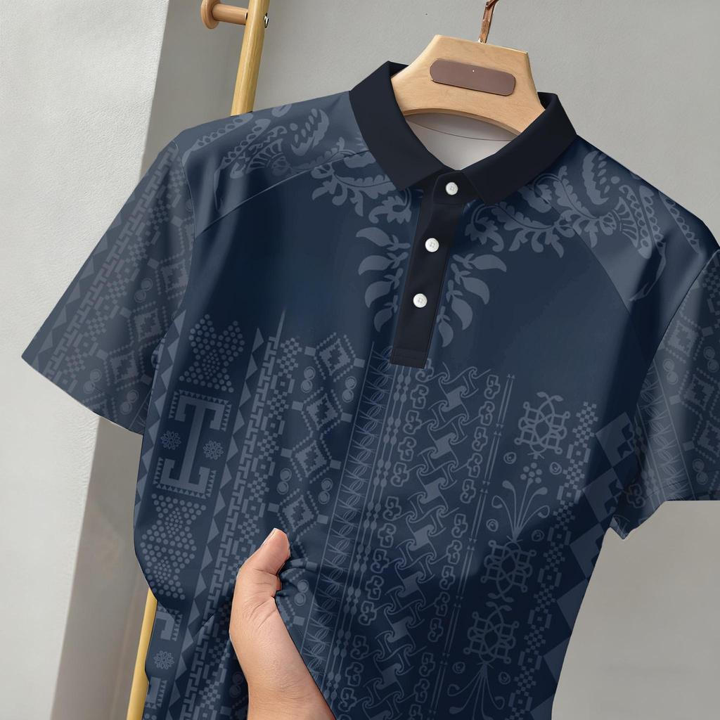 เสื้อโปโลแขนสั้น สไตล์เรียบง่ายและทันสมัย เหมาะสำหรับใส่ทำงานและวันหยุด ราคา ถูกที่สุด ดีลบีเคเค แกลเลอรีภาพที่ 5