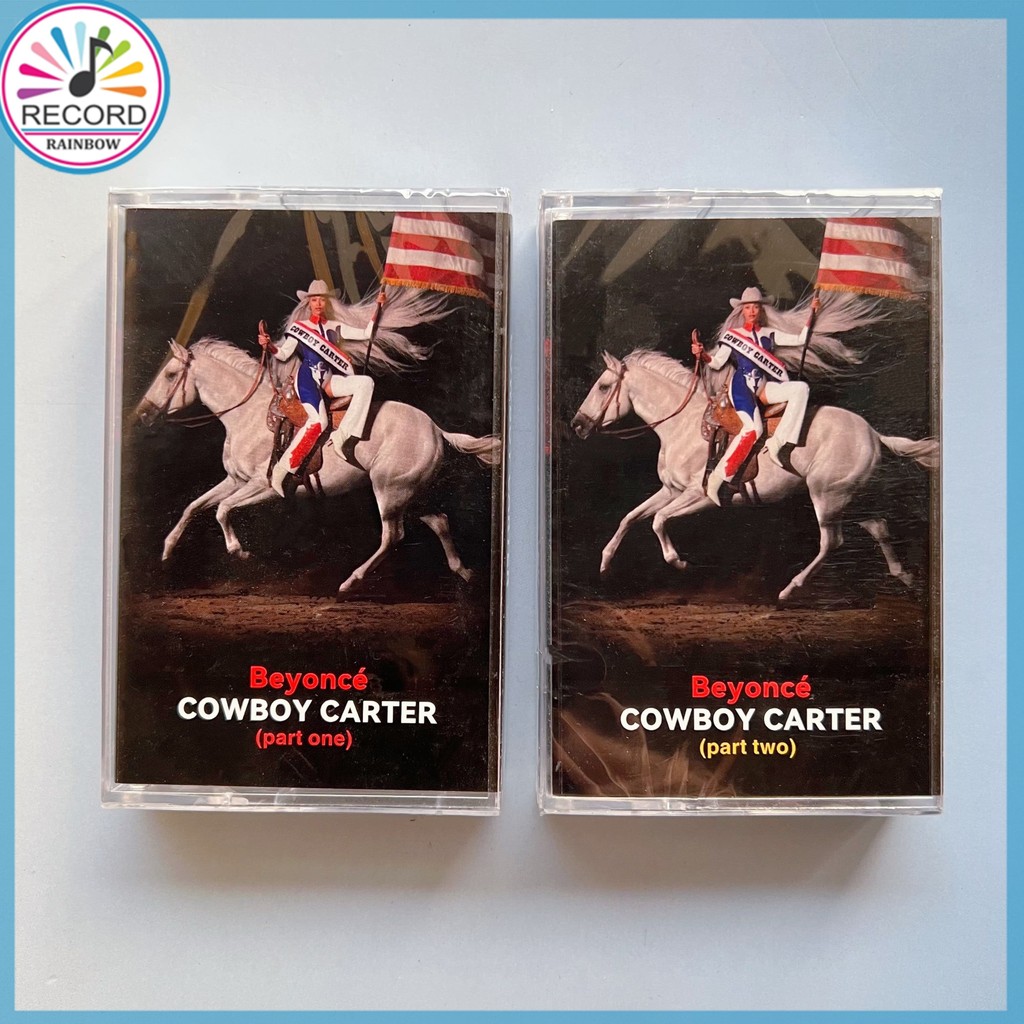 Beyonce Cowboy Carter Part 1 & 2 Two Cassette Tape Set Brand New [Sealed] Original
