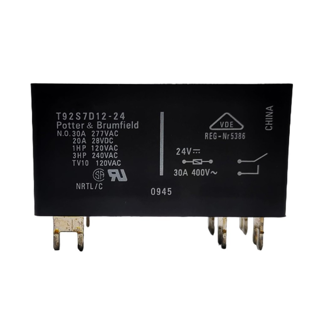 T92S7D12-24 24VDC 30A DPST-NO รีเลย์รถยนต์อเนกประสงค์เปลี่ยน T92P7D12-24, ประเภทกันน้ํา