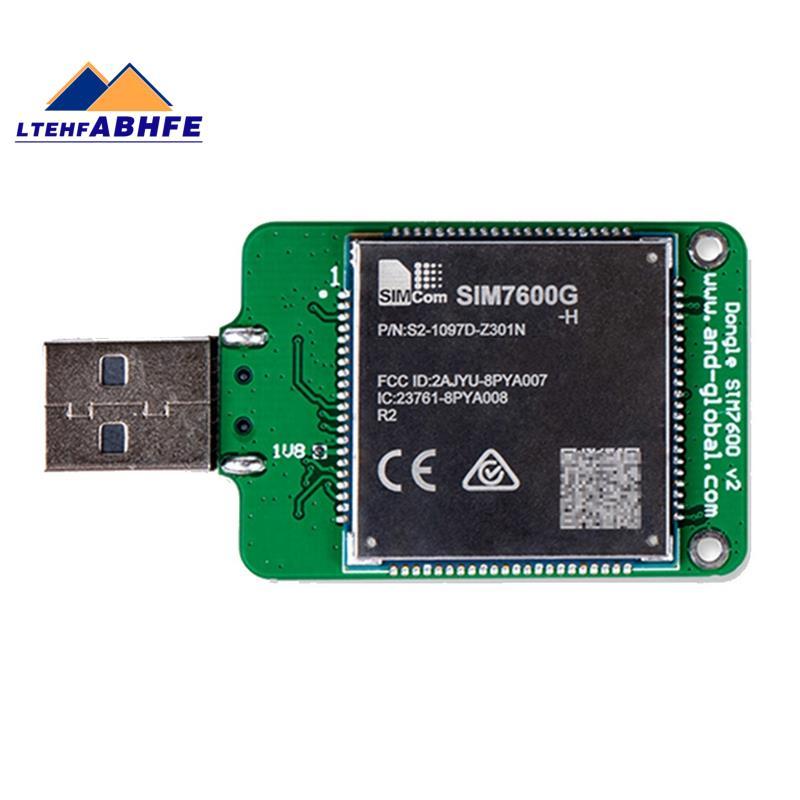 [ขายร้อน L]SIMCOM SIM7600G H USB Dongle HSPA+ GSM GPRS EDGE UMTS LTE 4G Cat4 โมดูลสําหรับ SIM7600 SI