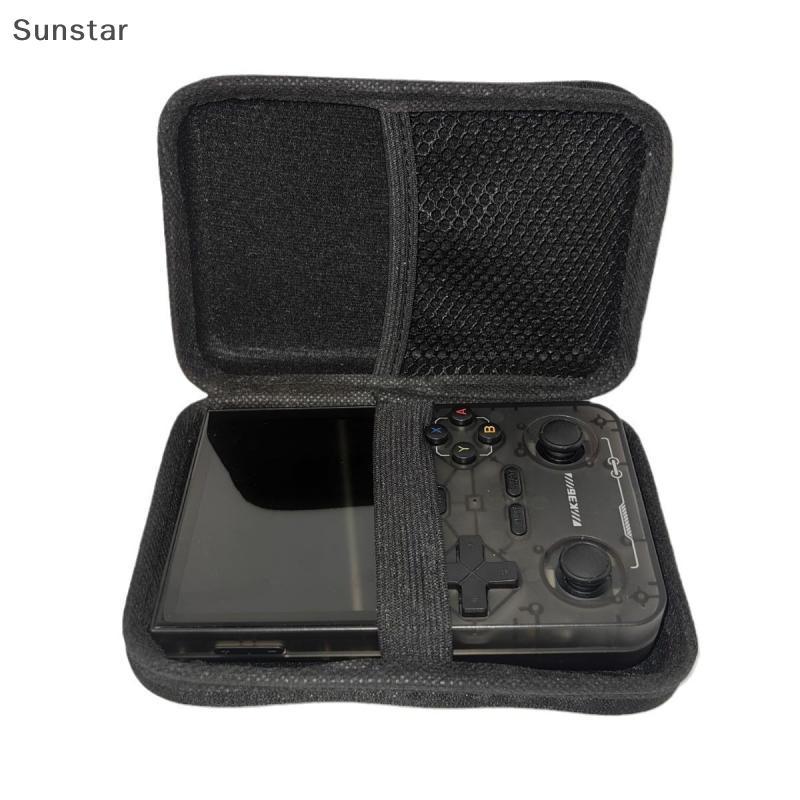 Sunstar แบบพกพา R36S R35S R36pro กรณีเกมคอนโซล RG34XX K36 กระเป๋า Shoproof ฝาครอบป้องกันกรณีของขวัญ