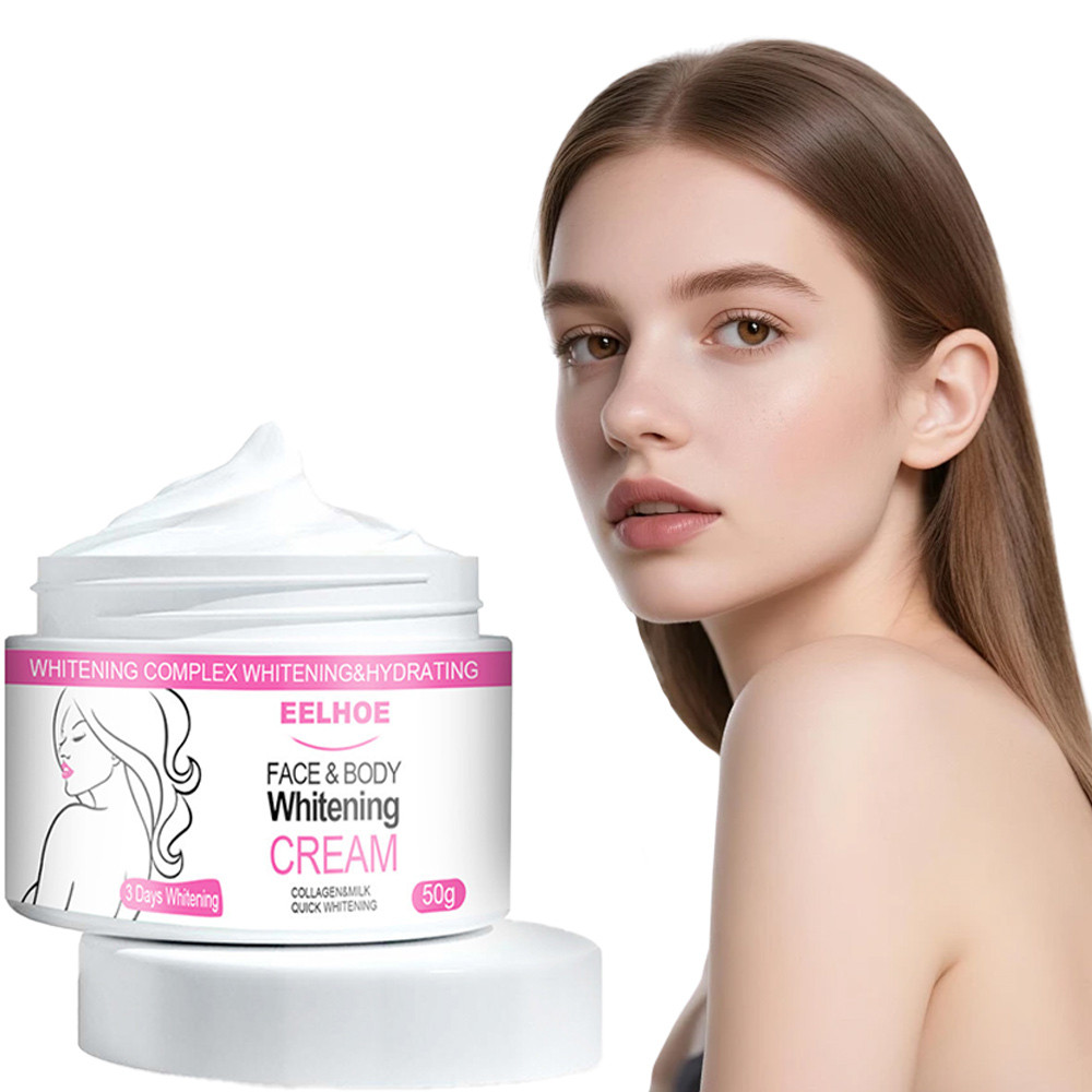 EELHOE Face & Body Brightening Cream - All-In-One Hydration & Whitening Cream for Daily Use
