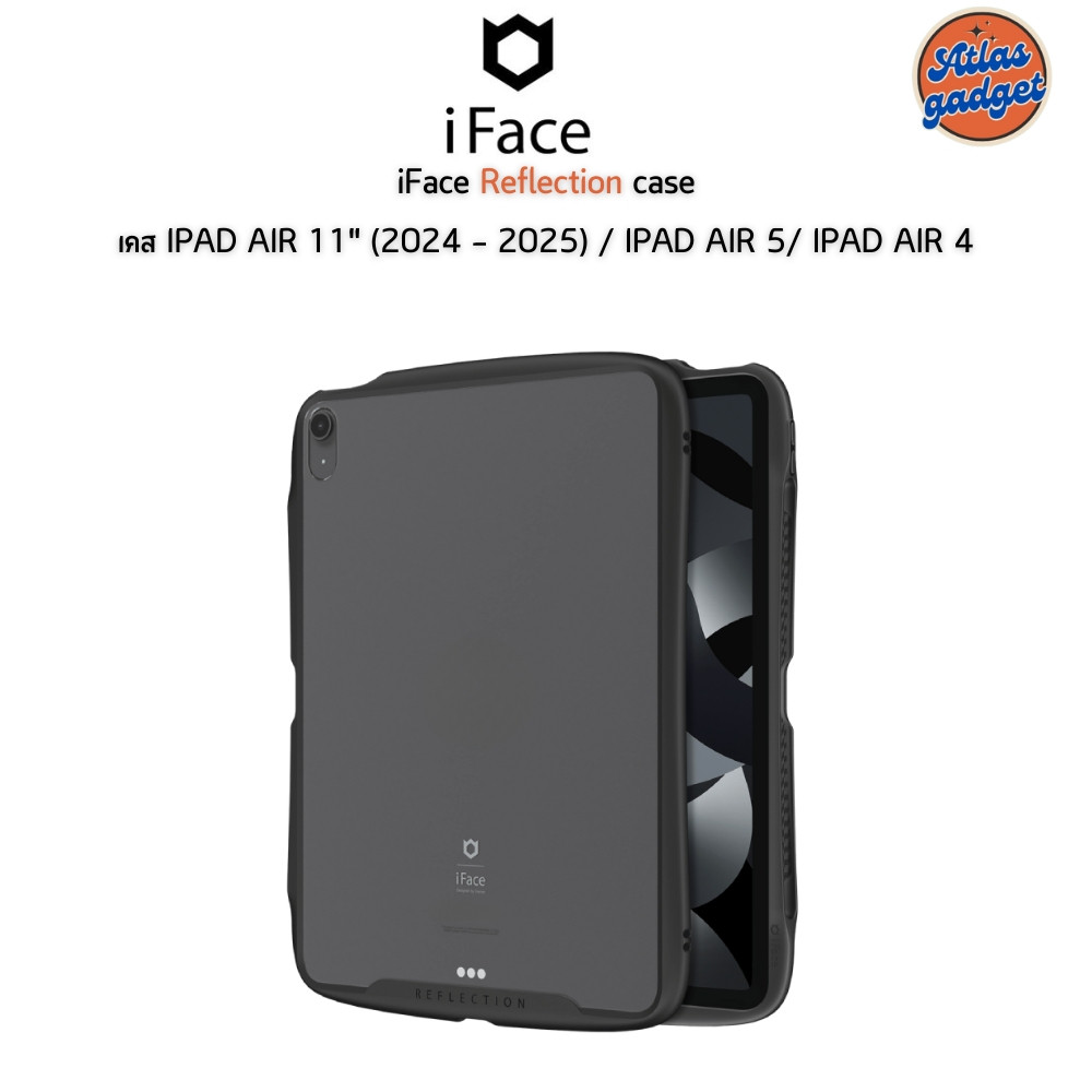 iFace Reflection case เคส iPad Air 11" (2025 - 2024) / iPad Air 5 (2022) / iPad Air 4 (2020) - Black