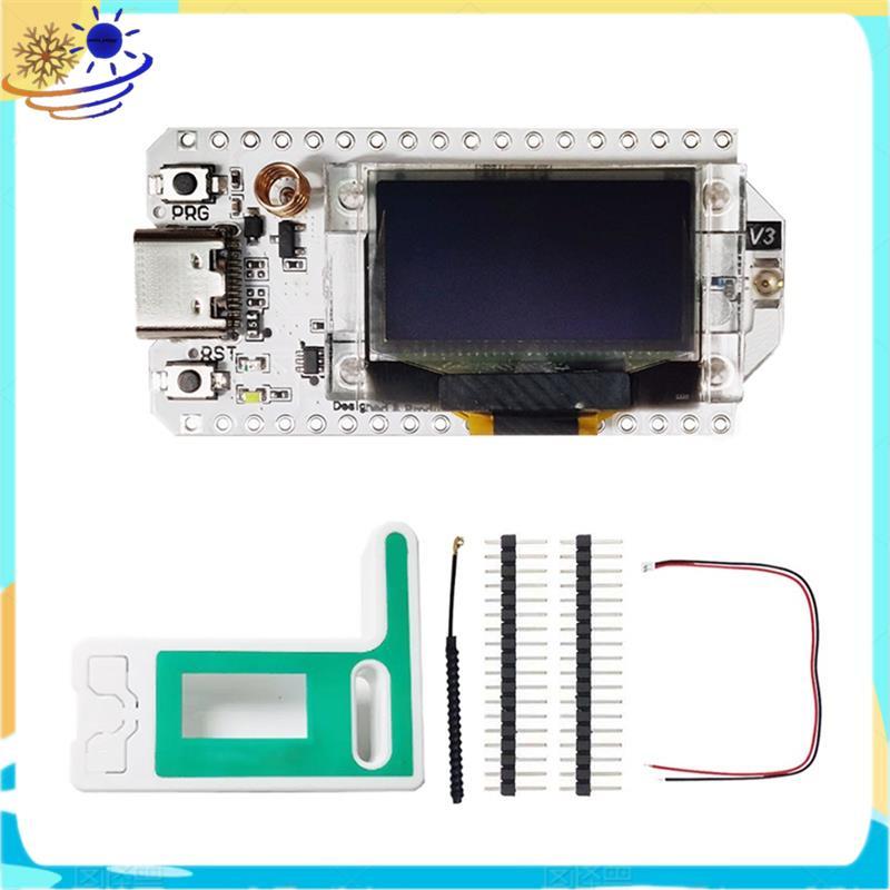 [Xenia] Wifi LoRa 32 V3 พร้อมเคส ESP32 Oled SX1262 0.96 นิ้วกระดานพัฒนาจอแสดงผล OLED สีฟ้าสําหรับ