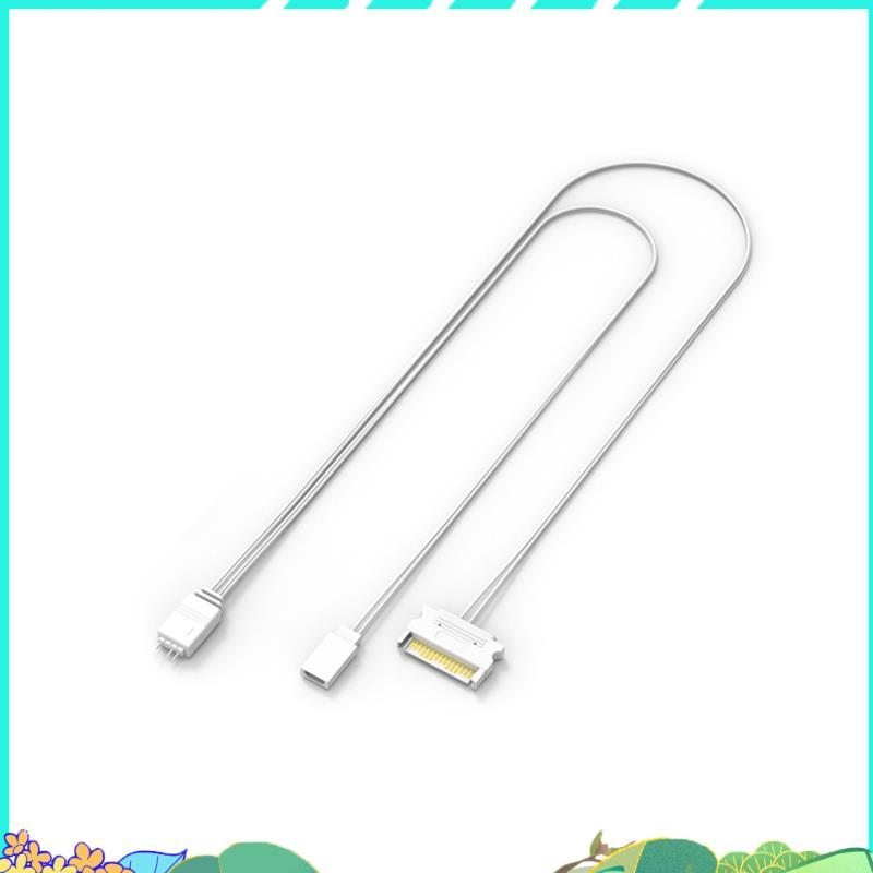 To ARGB Lighting Power Adapter Cable คอมพิวเตอร์ ARGB Controller to ARGB Reset Power Cable PC Manual