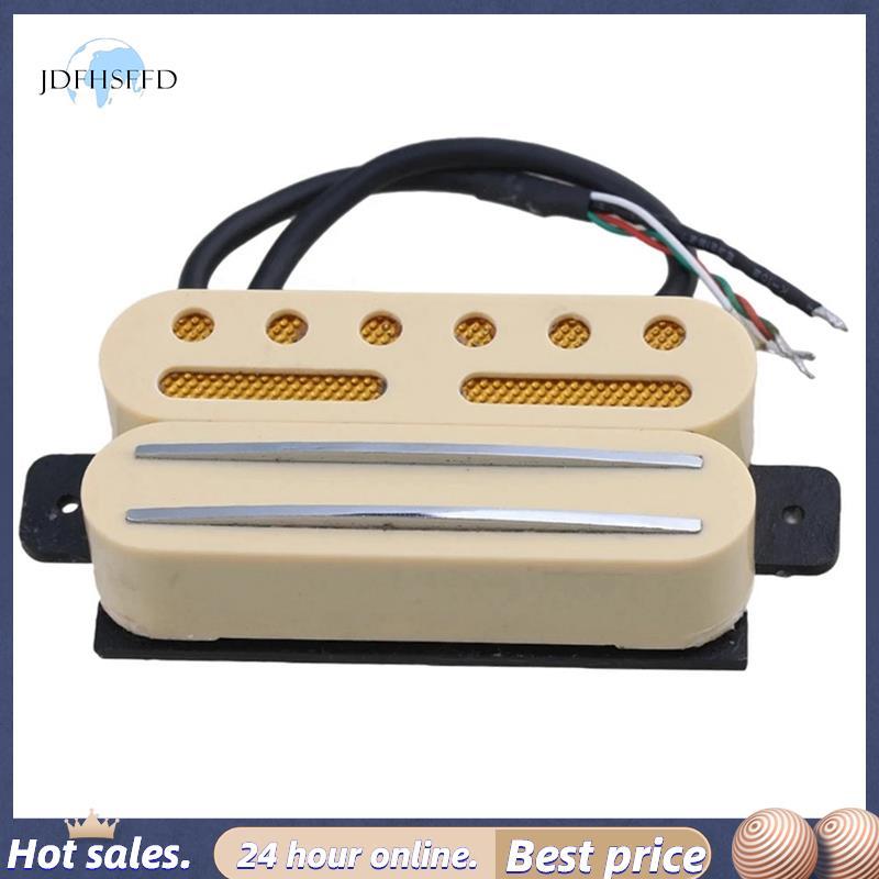 jdfhsffdDual Rail Humbucker Pickup Humbucker Pickup สําหรับกีตาร์ไฟฟ้า Humbucker Pickup