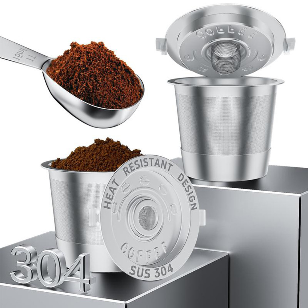 สแตนเลสรีฟิลสําหรับ Keurig Classic K Cup เหมาะสําหรับ Keurig 1.0. เบรกกาแฟสํานักงาน