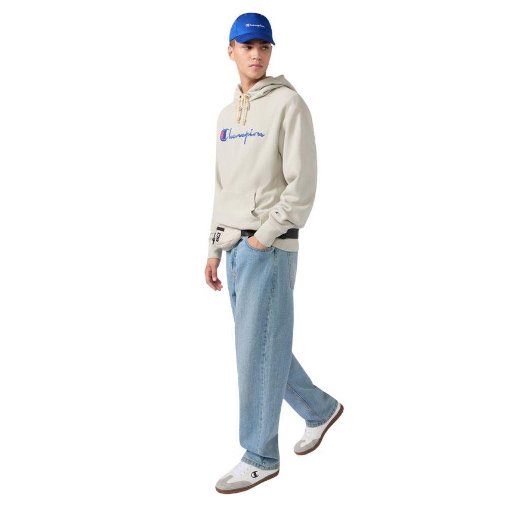 CHAMPION HOODED SWEATSHIRT เสื้อฮู้ดดี้ผู้ชาย ราคา ถูกที่สุด ดีลบีเคเค แกลเลอรีภาพที่ 2