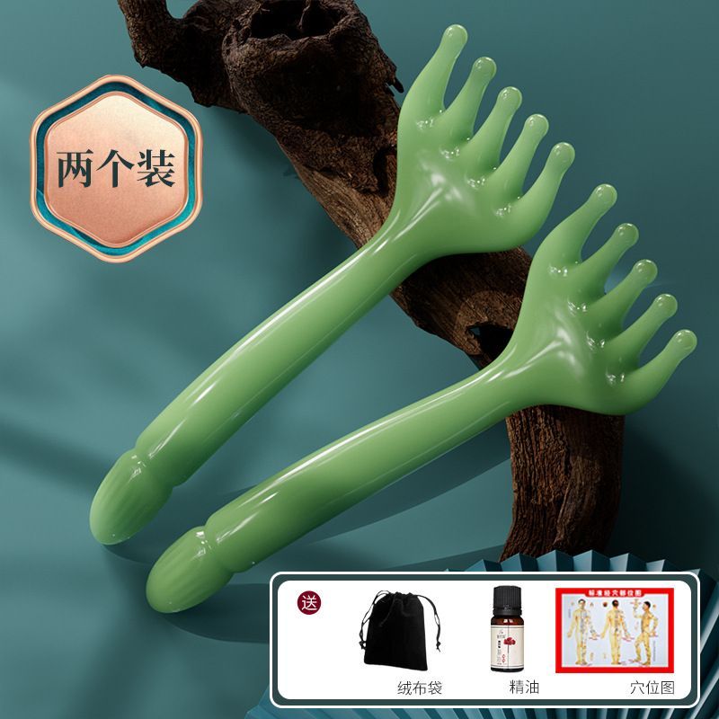 New Product#Five-Claw Head Massager Meridian Massage Comb Head Scratcher Scalp Tool Scraping Acupoin