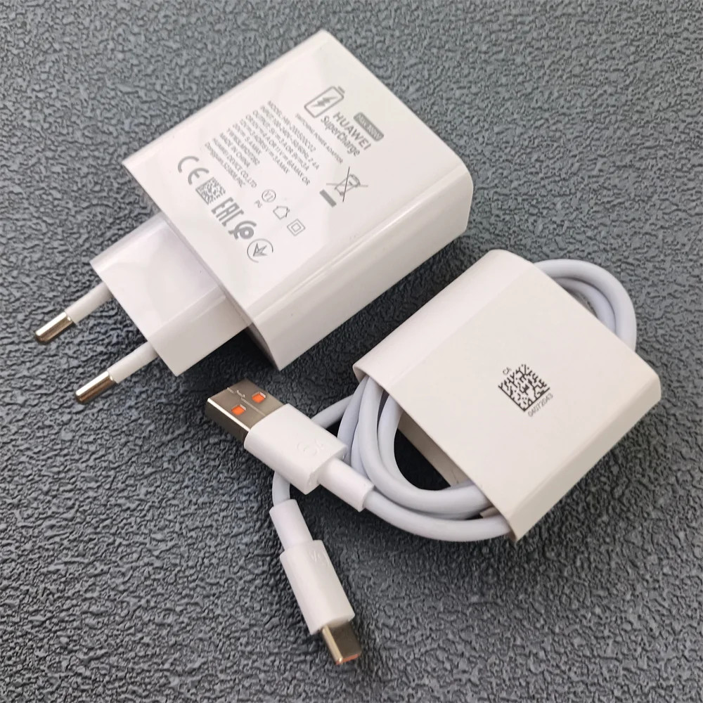 Original HUAWEI 100W Max Fast Charger EU SuperCharge อะแดปเตอร์ 6A 100 ซม.6A Usb Type C สําหรับ Pura 70 UItra Mate 70 60 50 Pro +