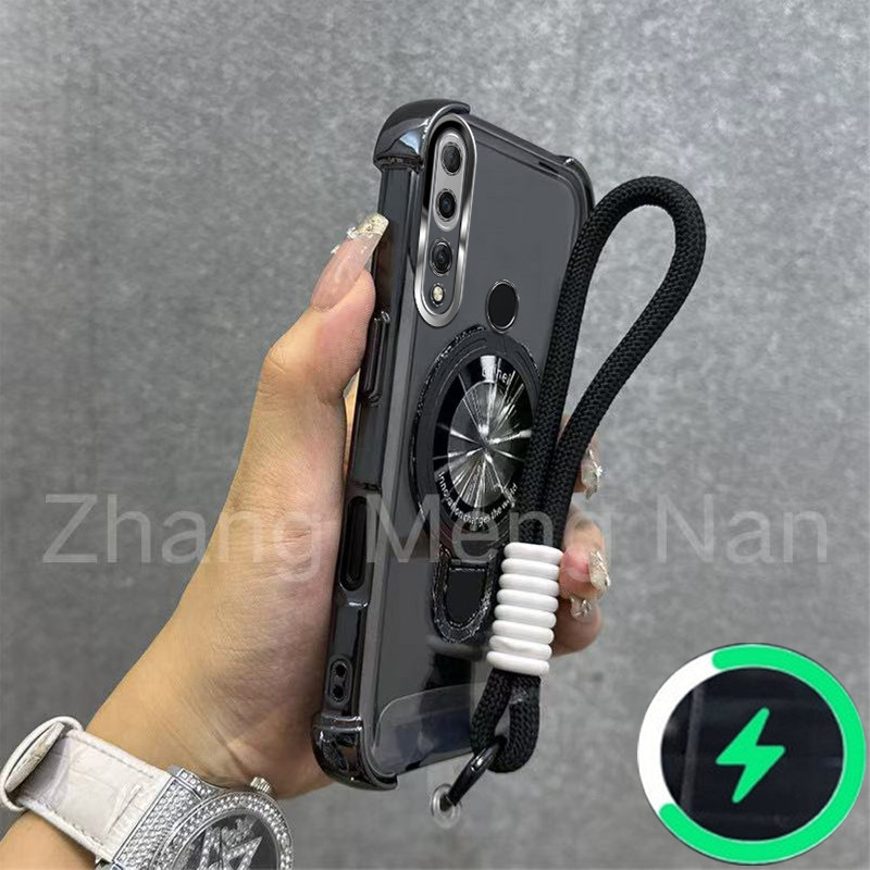 เหมาะสําหรับ Huawei P30 lite P40 P50 P50E P60 P70 pro ULTRA เคสโทรศัพท์ U-รูปวงเล็บแม่เหล็กสี่มุม an