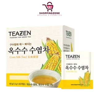 [ฉลากไทย] Teazen Corn Silk Tea ทีเซน ชาไหมข้าวโพด ชาลดบวม ลดโซเดียม ไม่มีคาเฟอีน ไม่มีน้ำตาล