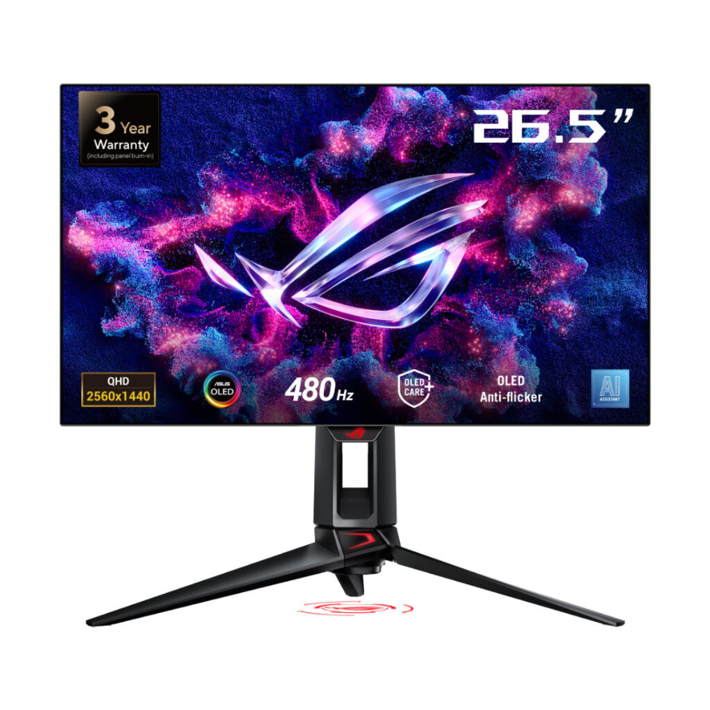 ASUS OLED 27" ROG Swift OLED PG27AQDP OLED QHD 480Hz Gaming Monitor