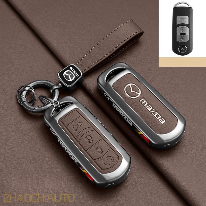 รถ Remote Key สําหรับ MAZDA CX-3 CX-5 CX-7 CX-9 CX5 CX7 CX9 CX3 Mazda CX 5 CX 5, สังกะสีผู้ถือกุญแจ