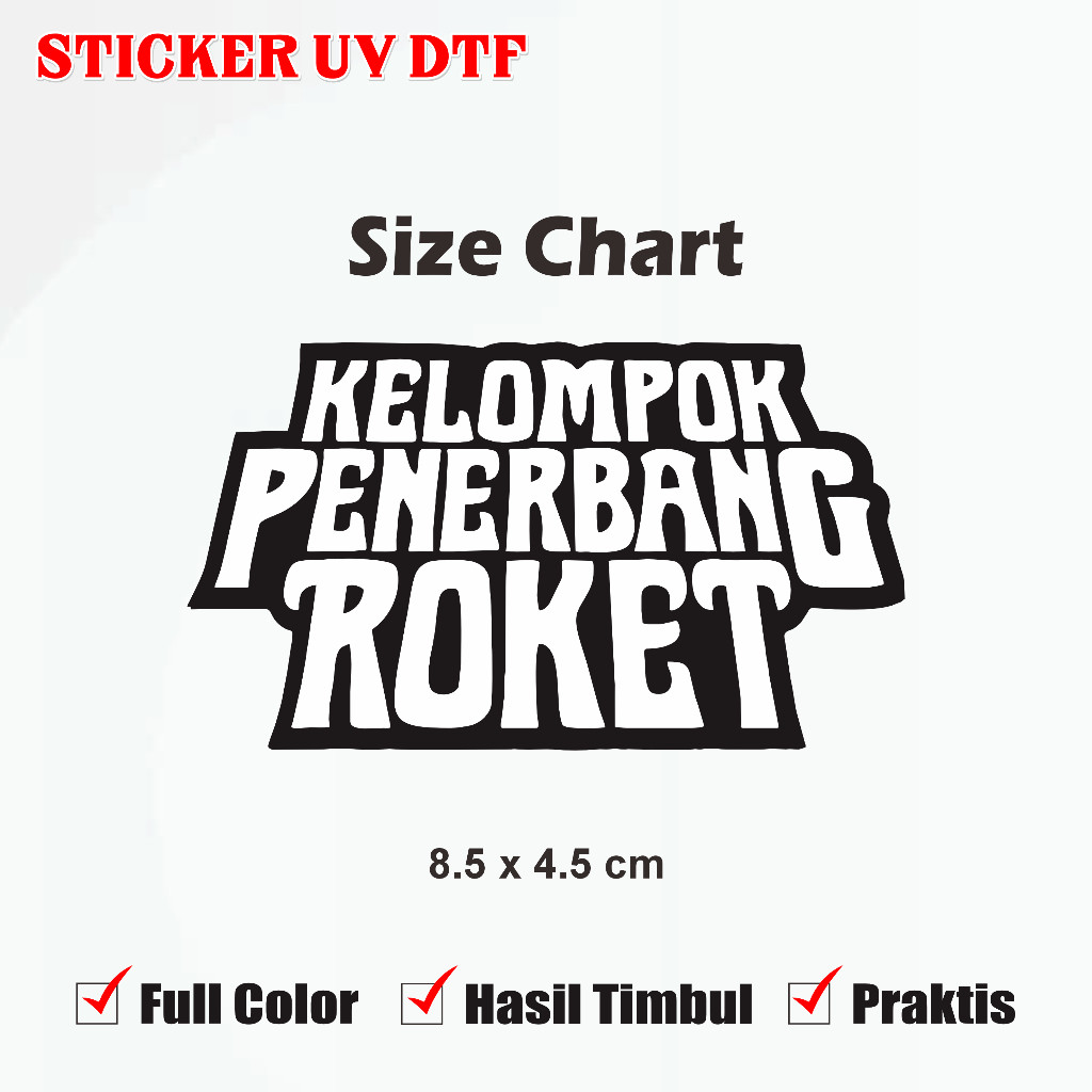 Indie Band Stickers Rocket Pilots Group Music Stickers Glossy UV DTF Multi Stickers