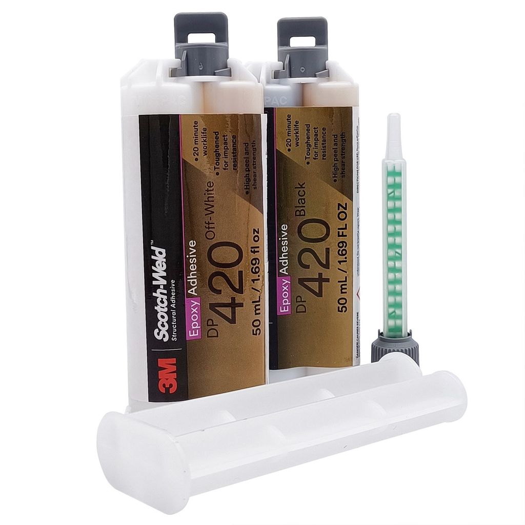 ต้นฉบับนําเข้า 3M DP420 กาวโครงสร้างความแข็งแรงสูง 3MDP420 สีดําทนอุณหภูมิสูงอีพ็อกซี่เรซิ่น AB กาว 