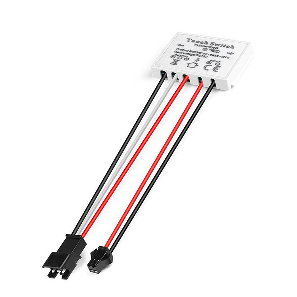 [มีในสต็อก] สวิตช์เซ็นเซอร์สัมผัส 12V 5A 60W LED สําหรับสวิตช์ไฟกระจกปุ่มอัจฉริยะ ราคา ถูกที่สุด ดีลบีเคเค แกลเลอรีภาพที่ 3
