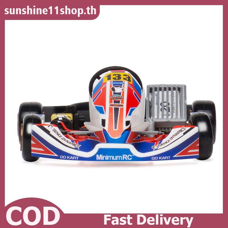 SUNSHOP RC Sengi Kart-80 Micro Scale RC Car Go Kart Kit PNP ประกอบแต่ไม่มี RC ไม่มีแบตเตอรี่ RC รีโม